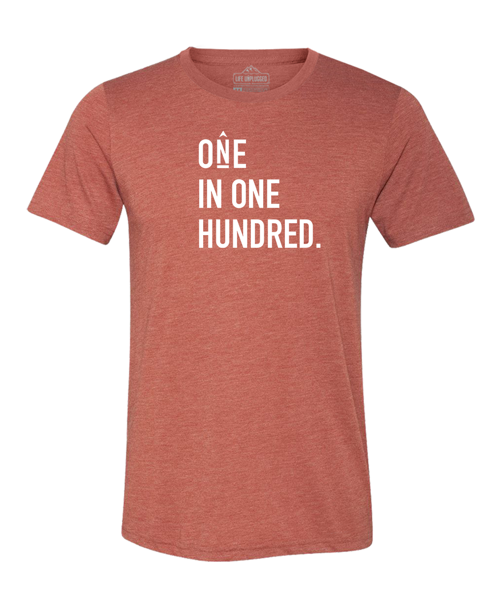 One in One Hundred Stacked Triblend T-Shirt