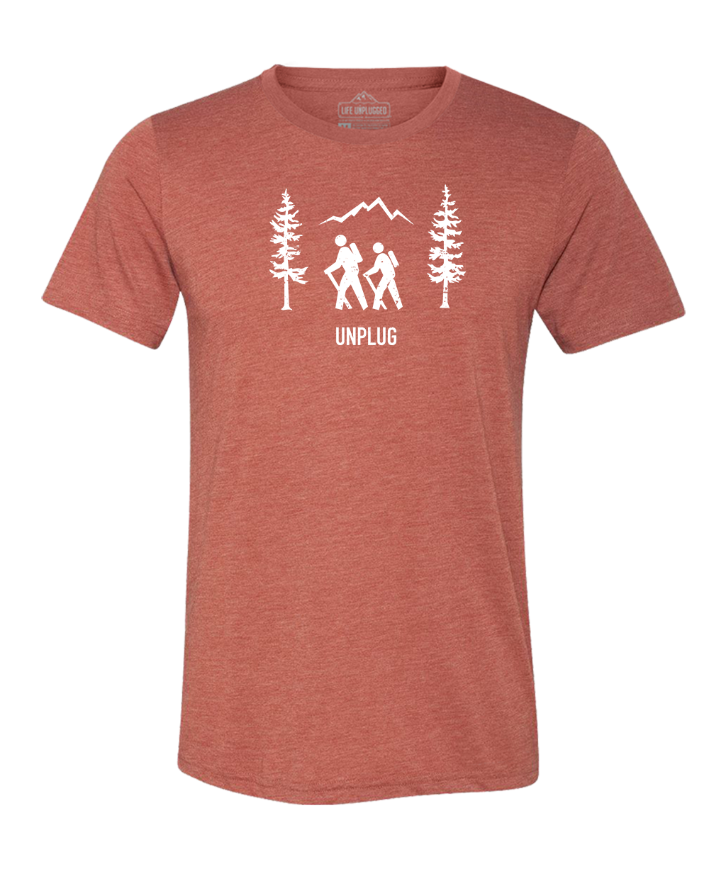 Hiking Scene Triblend T-Shirt