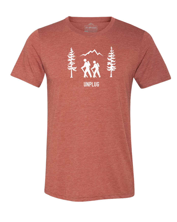 Hiking Scene Triblend T-Shirt