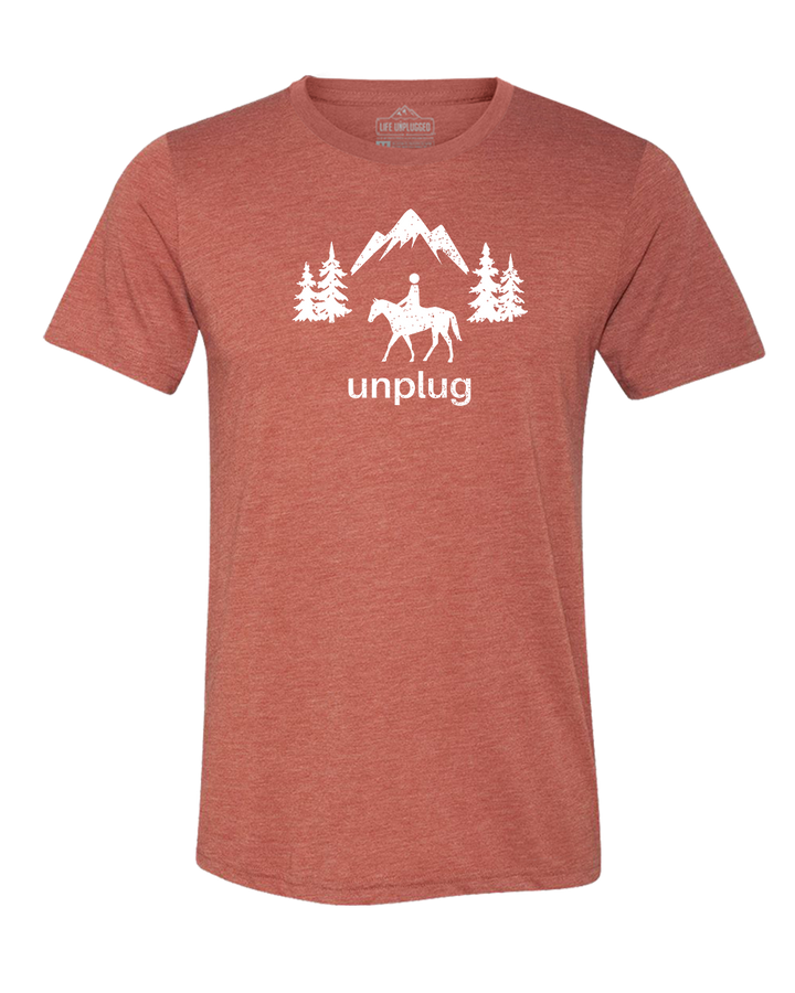 Horseback Riding Triblend T-Shirt