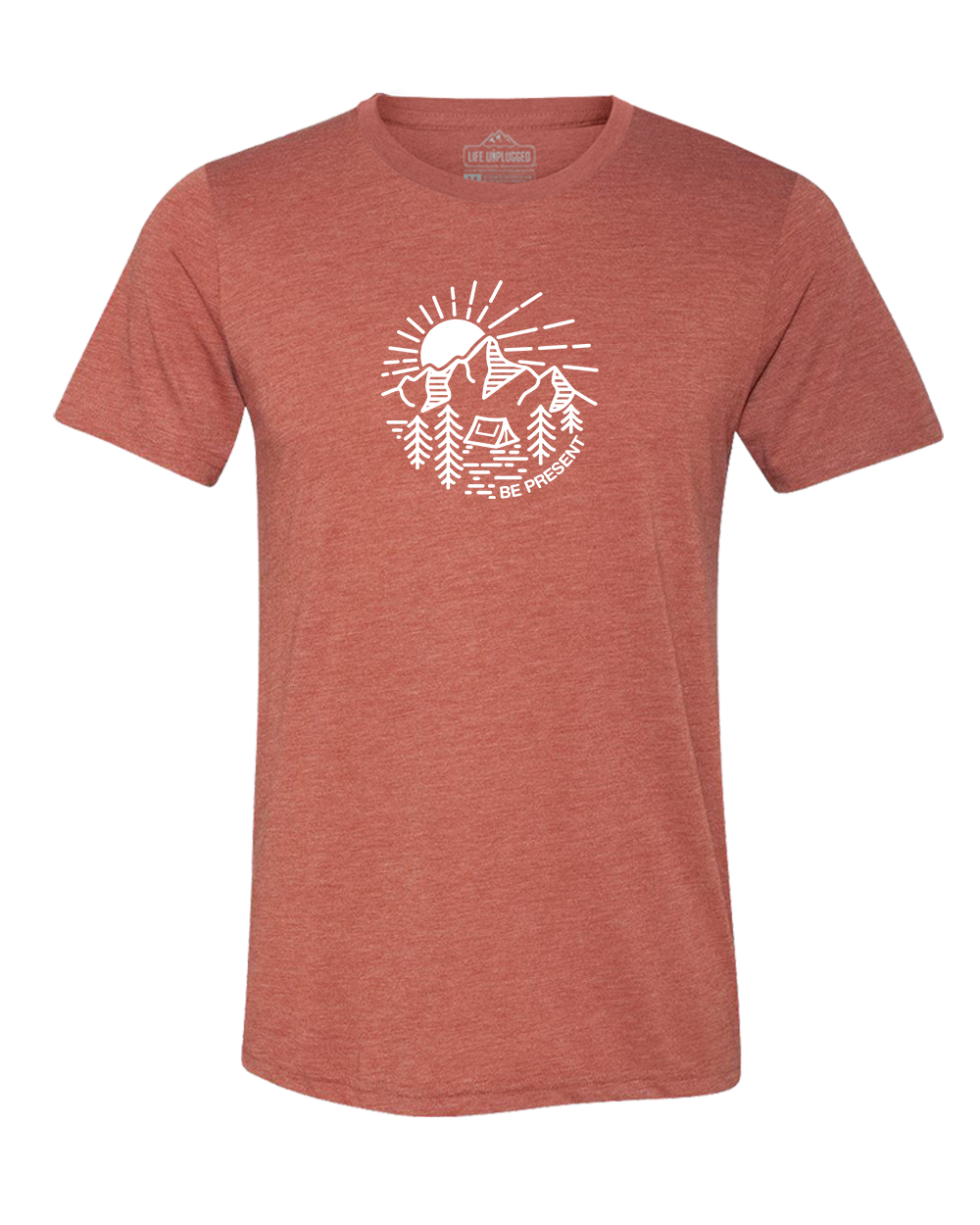 MOUNTAIN SUNSET Triblend T-Shirt