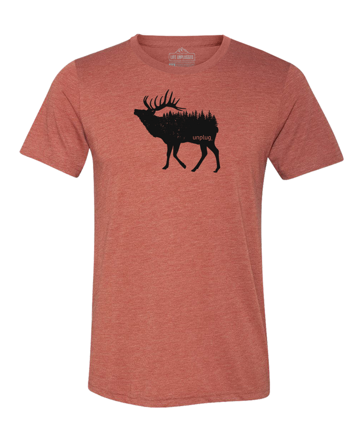 Elk In The Trees Triblend T-Shirt