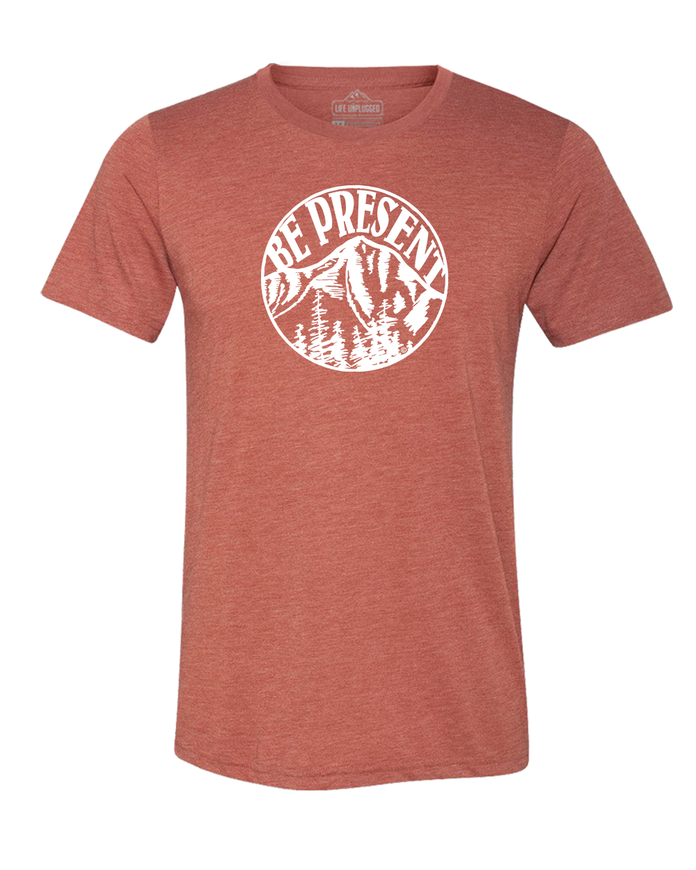 Be Present Mountain Triblend T-Shirt