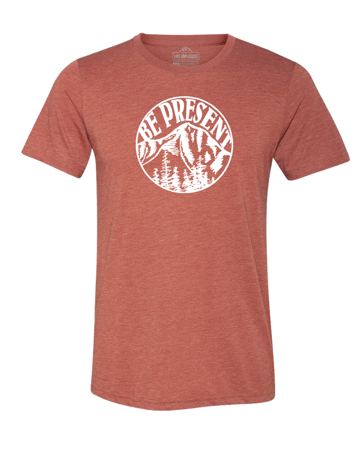 Be Present Mountain Triblend T-Shirt