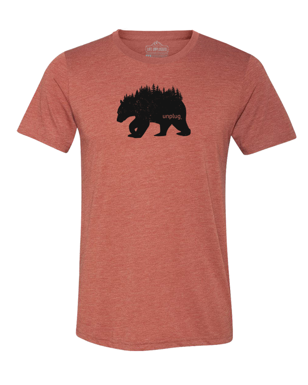 Bear In The Trees Triblend T-Shirt