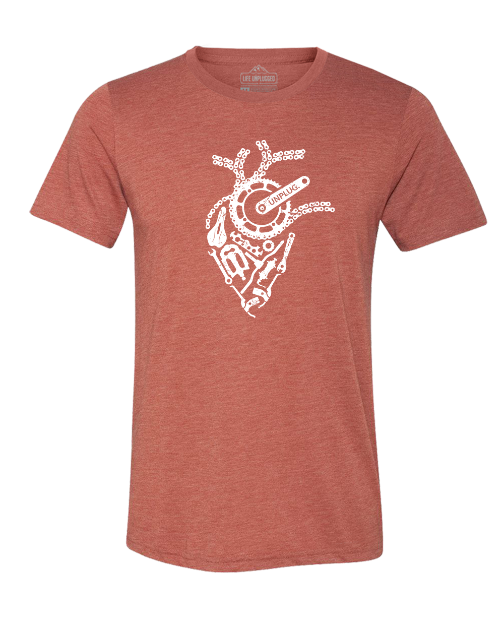 Anatomical Heart (Bicycle Parts) Triblend T-Shirt