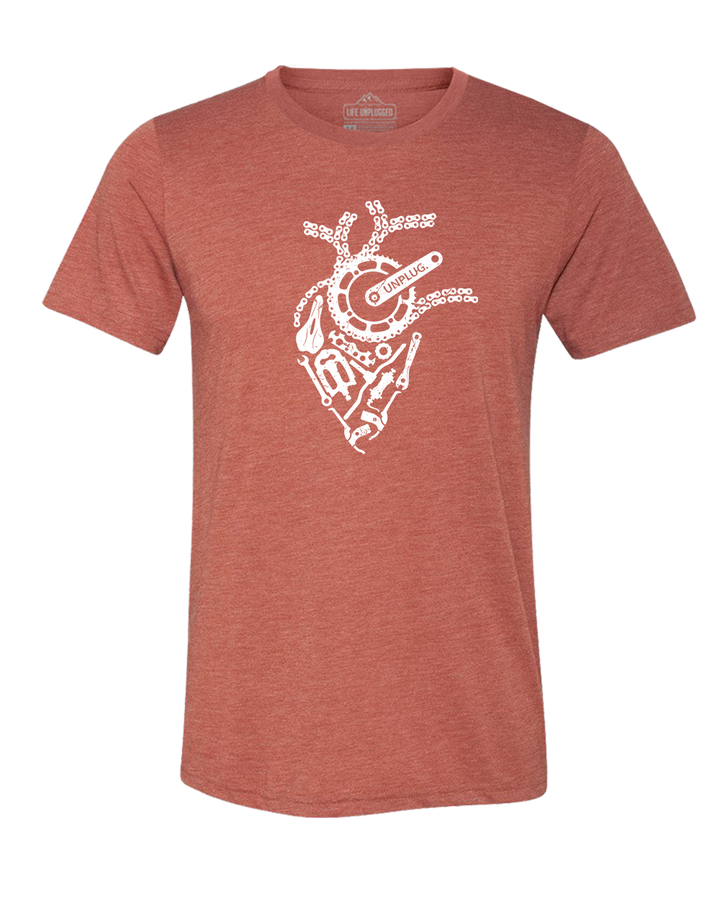 Anatomical Heart (Bicycle Parts) Triblend T-Shirt
