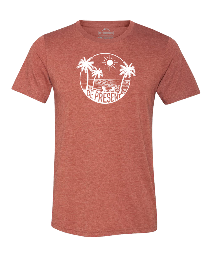 Be Present Beach Triblend T-Shirt
