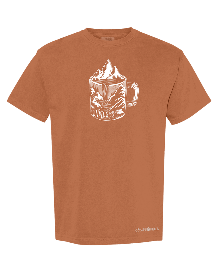 COFFEE MOUNTAIN SCENE Cotton T-Shirt powered by Comfort Colors®