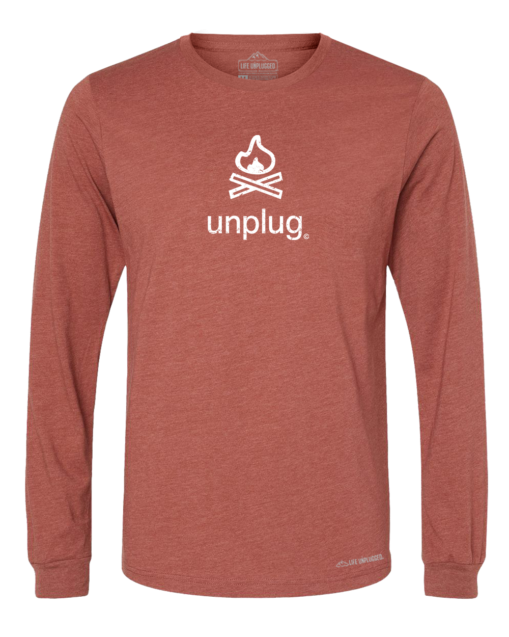 Campfire Premium Polyblend Long Sleeve T-Shirt - Life Unplugged