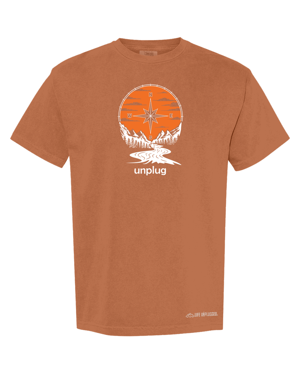 COMPASS SUNSET Cotton T-Shirt powered by Comfort Colors®