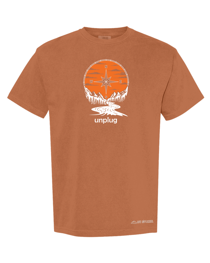 COMPASS SUNSET Cotton T-Shirt powered by Comfort Colors®