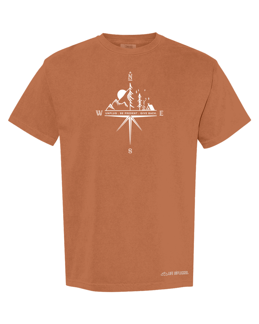 COMPASS MOUNTAIN SCENE Cotton T-Shirt powered by Comfort Colors®
