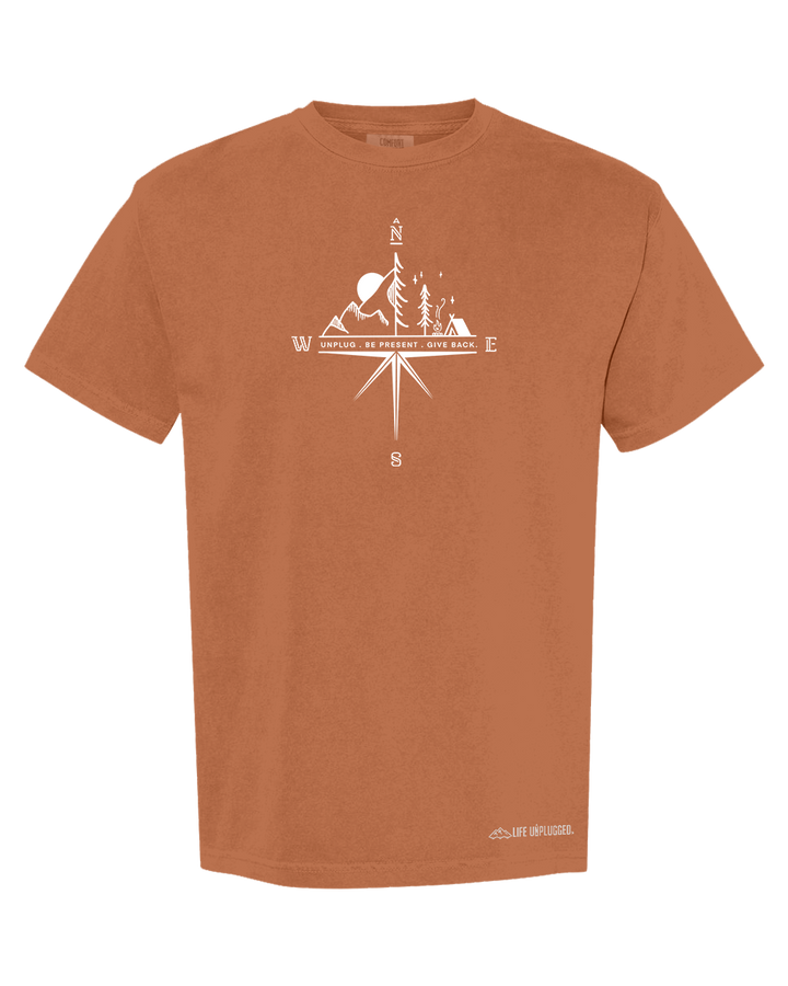 COMPASS MOUNTAIN SCENE Cotton T-Shirt powered by Comfort Colors®