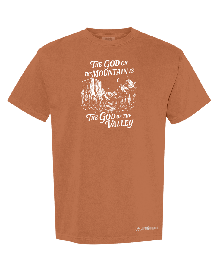 GOD ON THE MOUNTAIN Cotton T-Shirt powered by Comfort Colors®