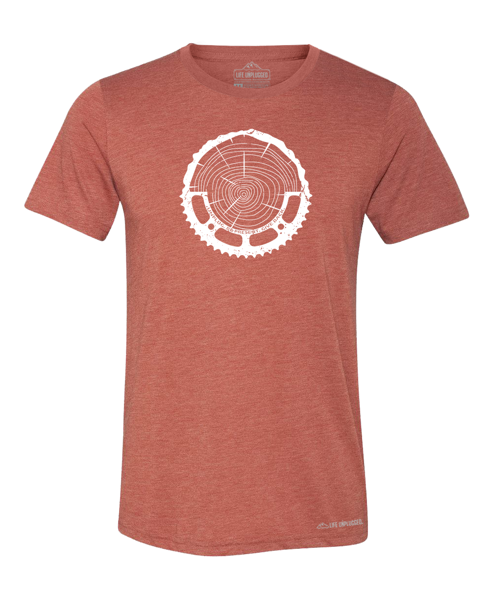 Tree Rings Chainring Premium Triblend T-Shirt - Life Unplugged