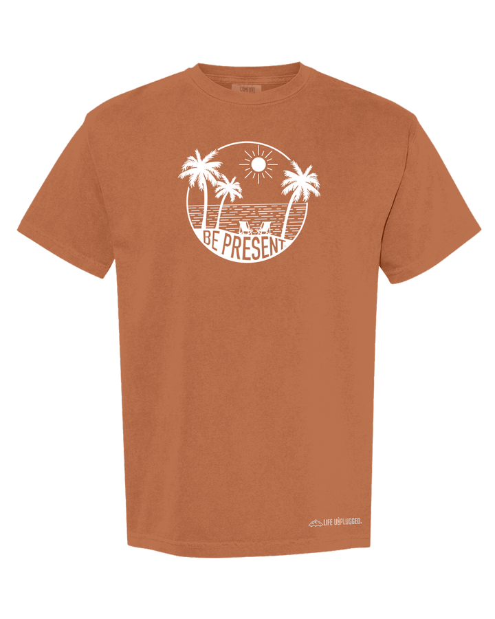 BE PRESENT BEACH Cotton T-Shirt powered by Comfort Colors®