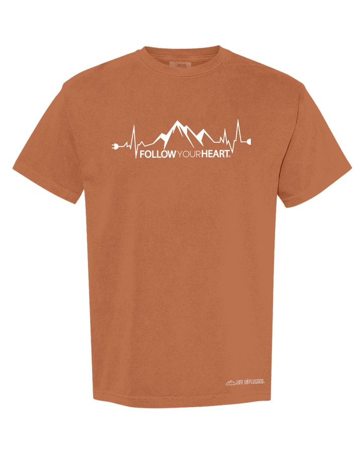 FOLLOW YOUR HEART Cotton T-Shirt powered by Comfort Colors®