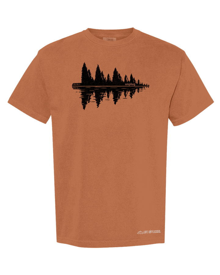 LAKESIDE TREE REFLECTION Cotton T-Shirt powered by Comfort Colors®