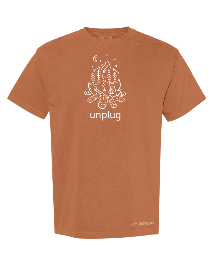 CAMPFIRE CAMPING SCENE Cotton T-Shirt powered by Comfort Colors®