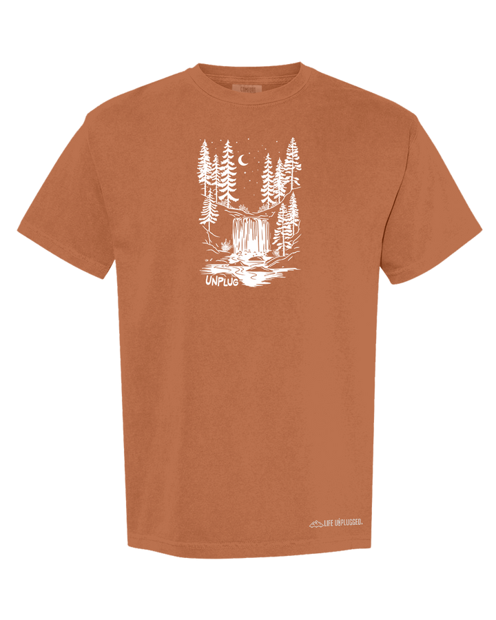 WATERFALL UNDER THE STARS Cotton T-Shirt powered by Comfort Colors®