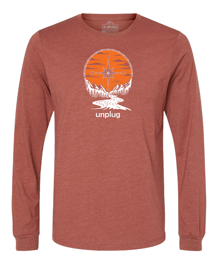 Compass Sunset Long Sleeve T-Shirt