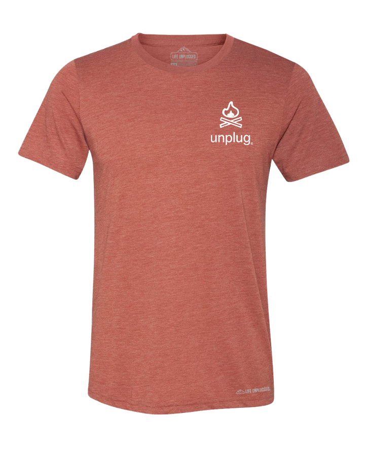 Campfire Left Chest Premium Triblend T-Shirt