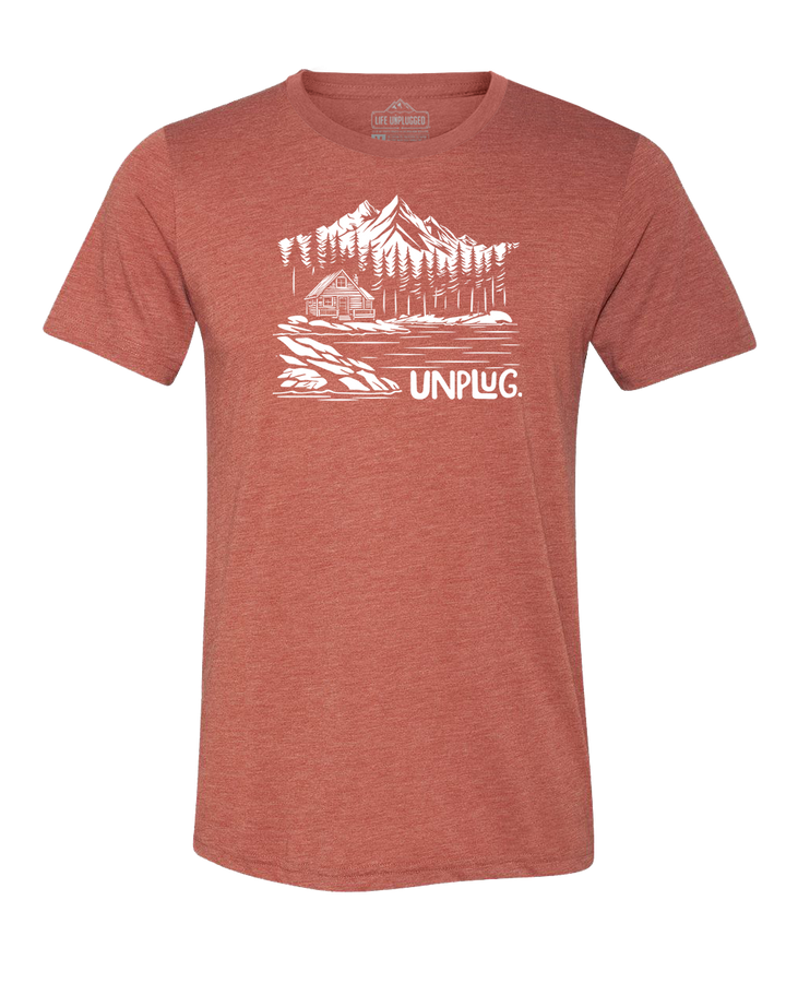 Cabin In the woods Triblend T-Shirt