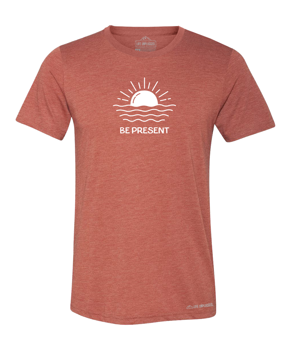 OCEAN SUNSET Premium Triblend T-Shirt - Life Unplugged