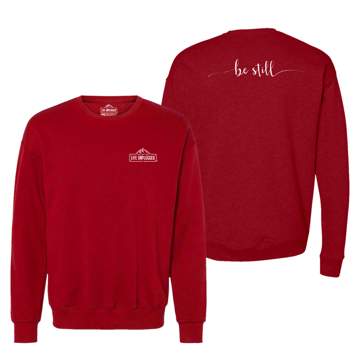 Be Still Midweight Super Soft Crewneck Sweatshirt