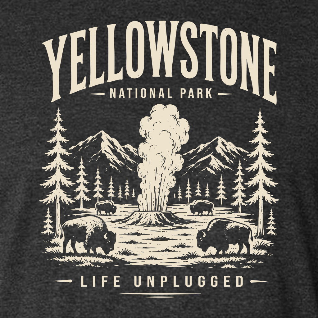YELLOWSTONE NATIONAL PARK Long Sleeve T-Shirt