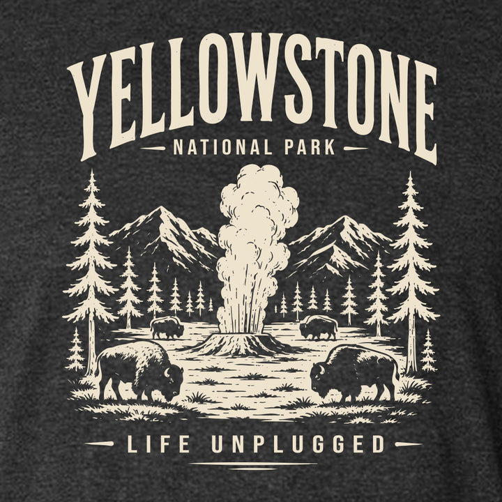 YELLOWSTONE NATIONAL PARK Long Sleeve T-Shirt