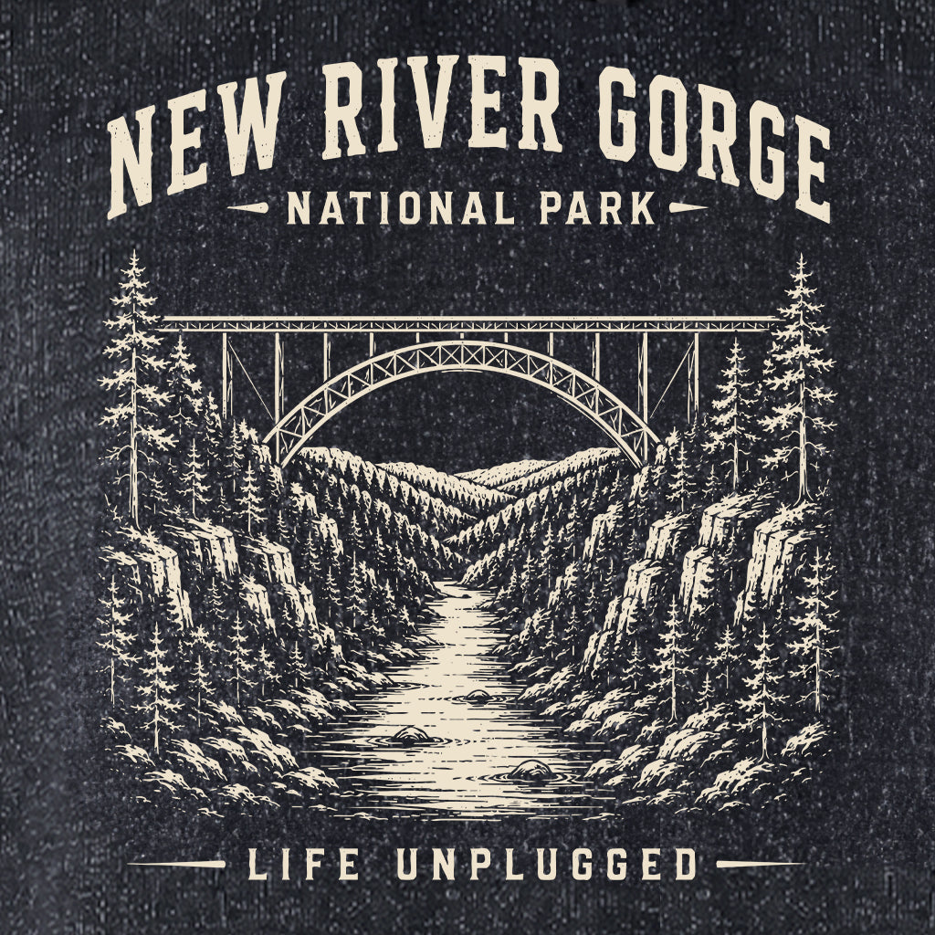 LIMITED EDITION NEW RIVER GORGE NATIONAL PARK Nantucket Super Soft Sweater Hoodie