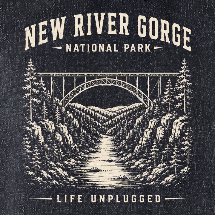 LIMITED EDITION NEW RIVER GORGE NATIONAL PARK Nantucket Super Soft Sweater Hoodie