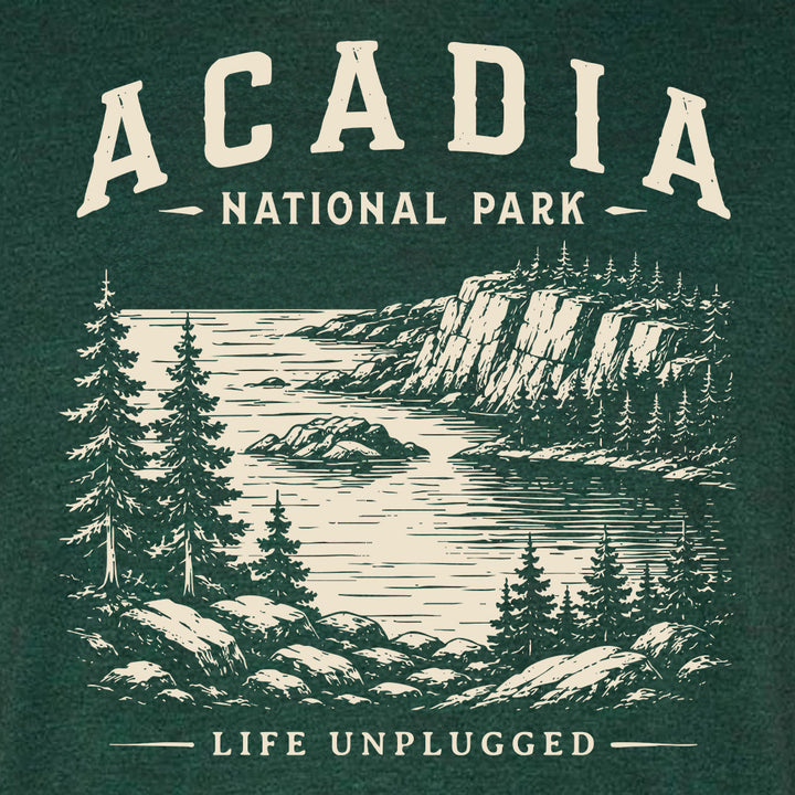 ACADIA NATIONAL PARK Triblend T-Shirt
