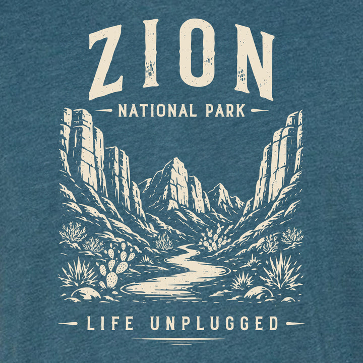 ZION NATIONAL PARK Triblend T-Shirt