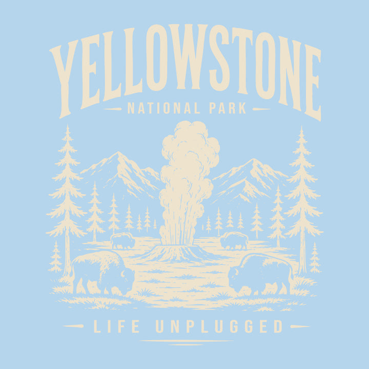 YELLOWSTONE NATIONAL PARK Performance Long Sleeve with UPF 50+