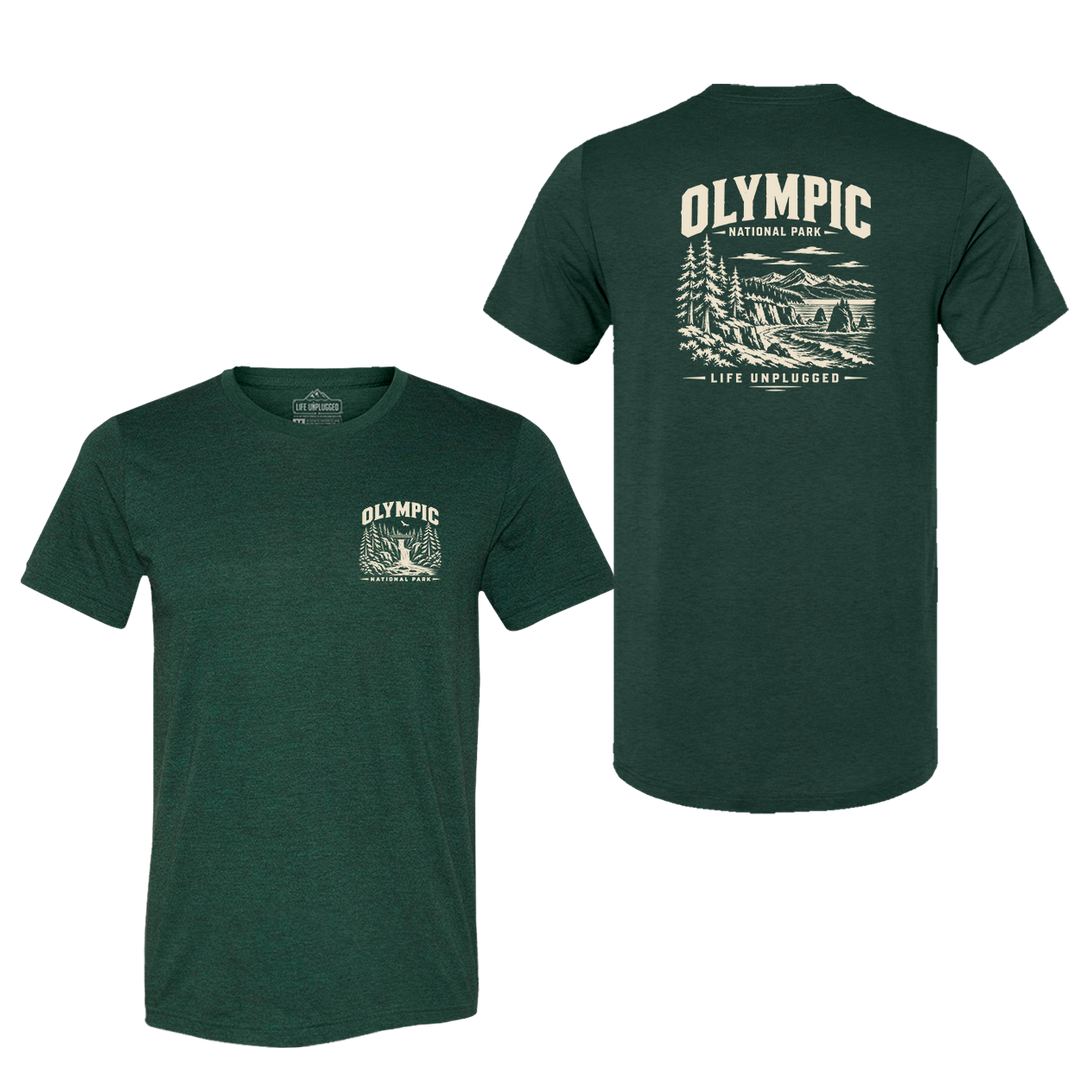 OLYMPIC NATIONAL PARK Triblend T-Shirt