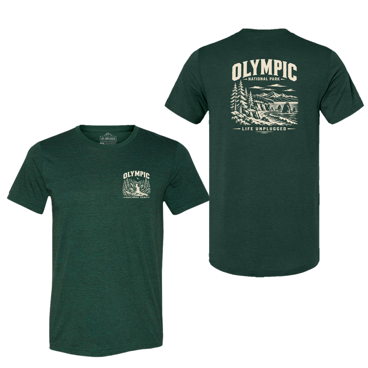 OLYMPIC NATIONAL PARK Triblend T-Shirt