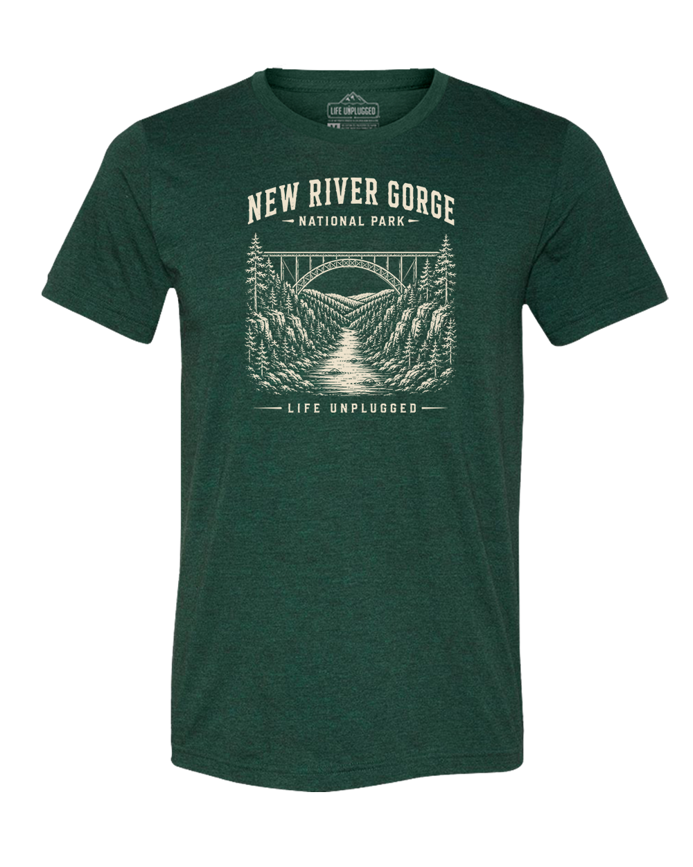 NEW RIVER GORGE NATIONAL PARK Triblend T-Shirt