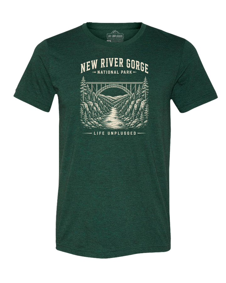 NEW RIVER GORGE NATIONAL PARK Triblend T-Shirt
