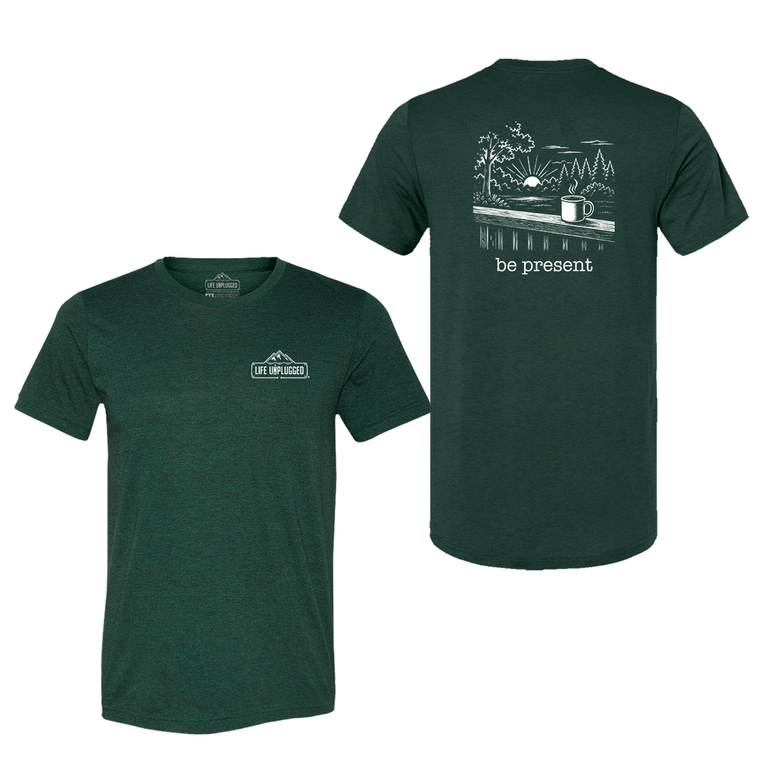 BACK PORCH COFFEE Triblend T-Shirt