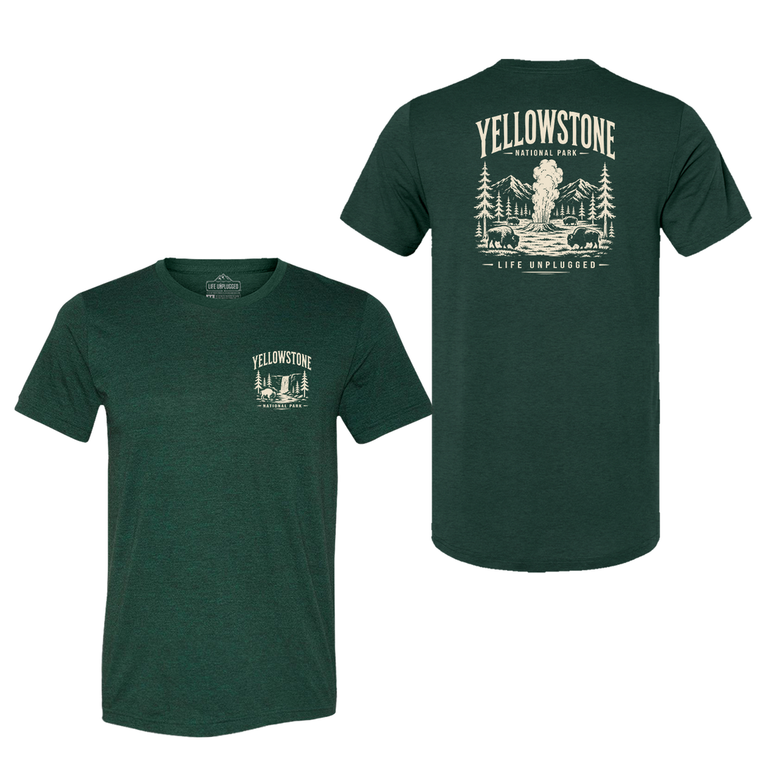 YELLOWSTONE NATIONAL PARK Triblend T-Shirt