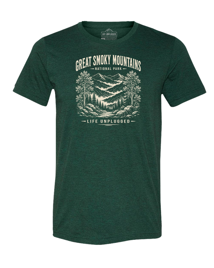 GREAT SMOKY MOUNTAIN NATIONAL PARK Triblend T-Shirt