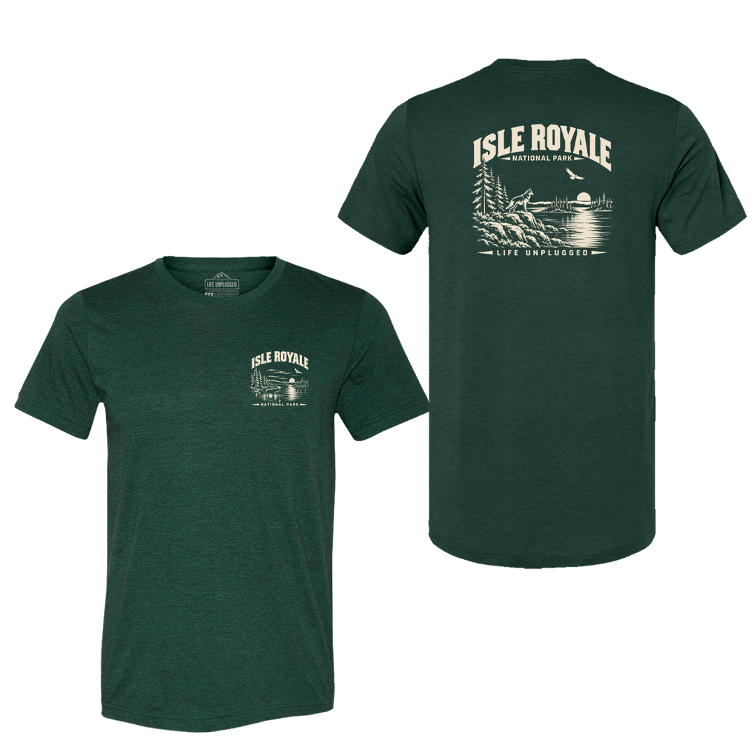 ISLE ROYALE NATIONAL PARK Triblend T-Shirt