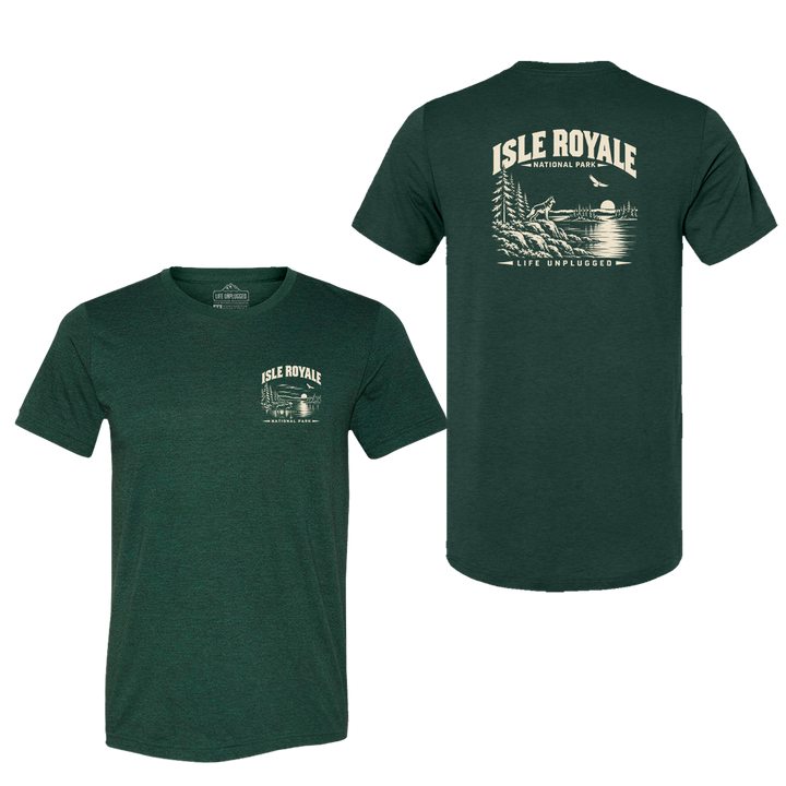 ISLE ROYALE NATIONAL PARK Triblend T-Shirt