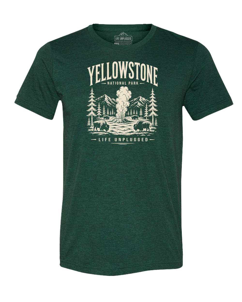 YELLOWSTONE NATIONAL PARK Triblend T-Shirt