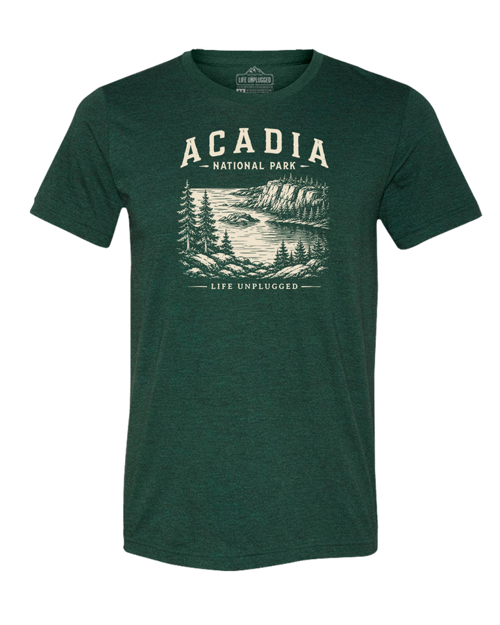 ACADIA NATIONAL PARK Triblend T-Shirt