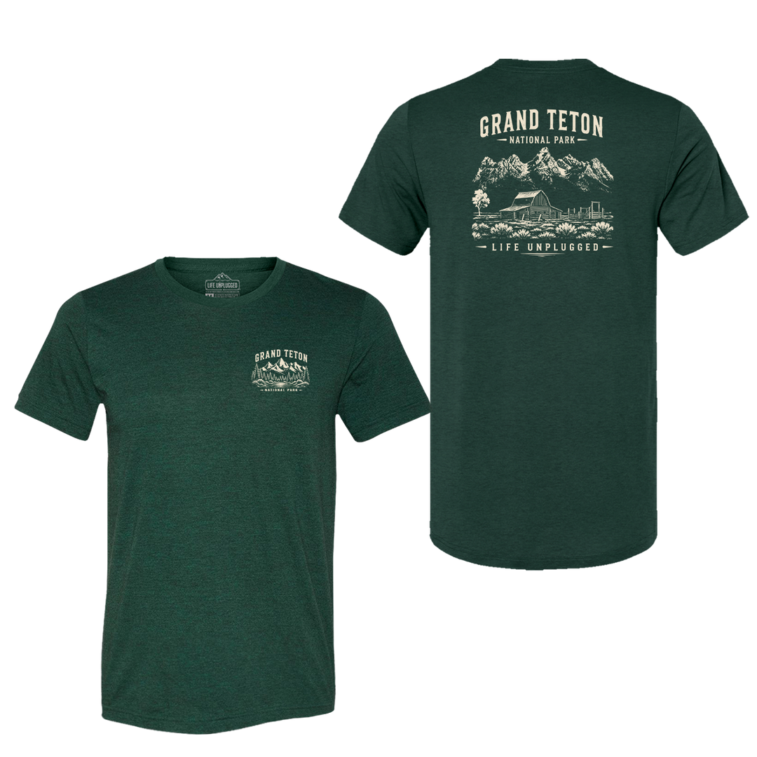 GRAND TETON NATIONAL PARK Triblend T-Shirt