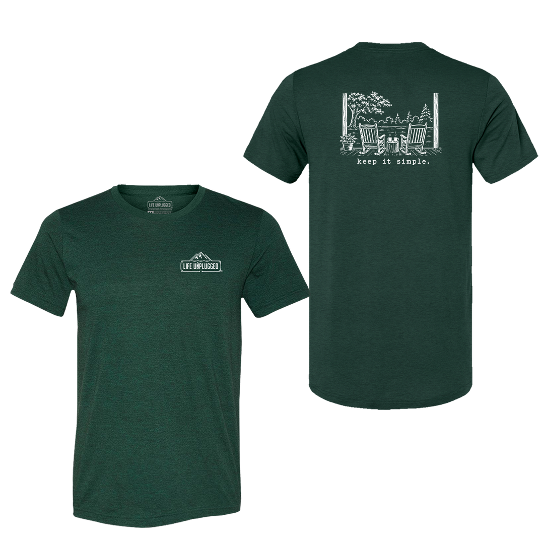 KEEP IT SIMPLE. Triblend T-Shirt